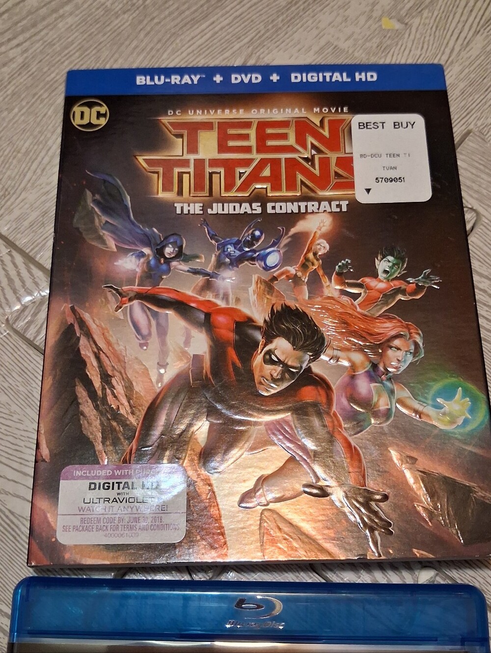 Teen Titans: The Judas Contract (2017) DC animated cartoon movie, 84 minutes lin